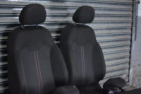 VAUXHALL CORSA E SRI BLACK SEATS W/ RED STICHING PASSANGER SEAT FRONT - Image 2