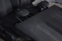 VAUXHALL CORSA E SRI BLACK SEATS W/ RED STICHING REAR BENCH