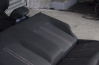 VAUXHALL CORSA E SRI BLACK SEATS W/ RED STICHING REAR BENCH - Image 7